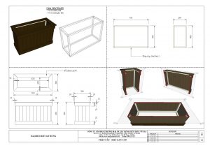 Chậu chữ nhật 340x760x450