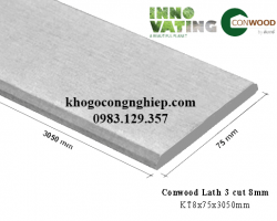 Conwood lath 3 cut 8x75mm