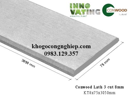 Conwood lath 3 cut 8x75mm