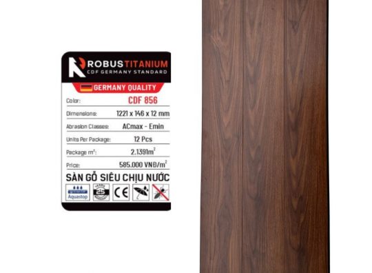 Sàn gỗ Robus Titanium CDF 856