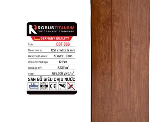 Sàn gỗ Robus Titanium CDF 866